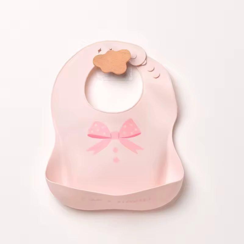 סינר סיליקון עם כיס לתינוק🧸