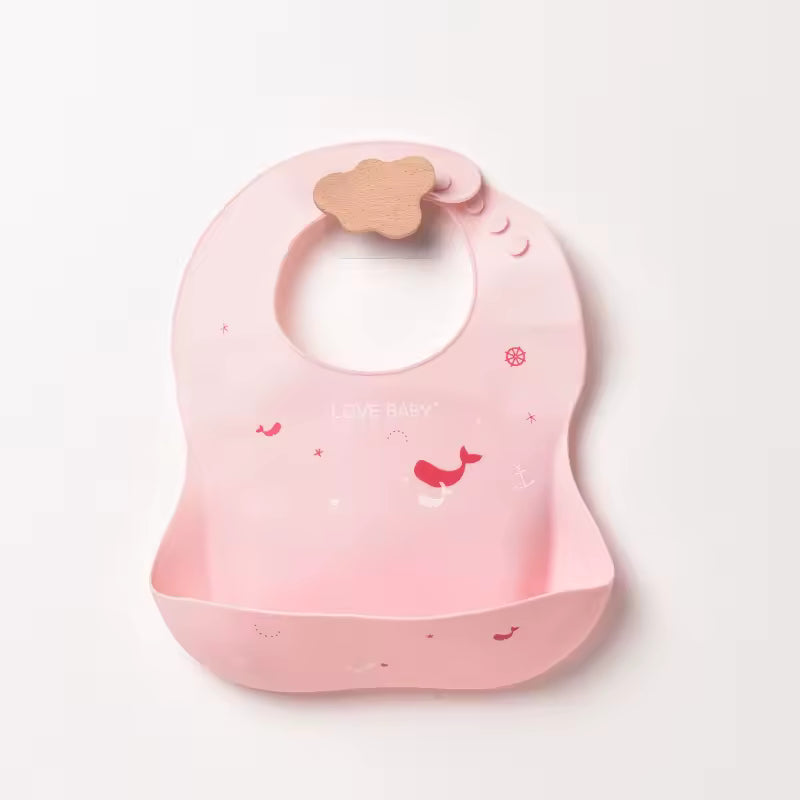 סינר סיליקון עם כיס לתינוק🧸